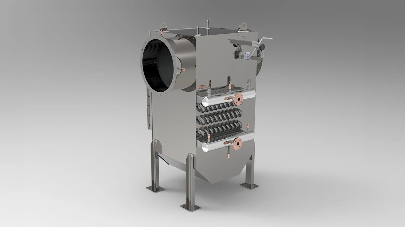 Kanatlı borulu ekonomizer imalatı – Heatmek